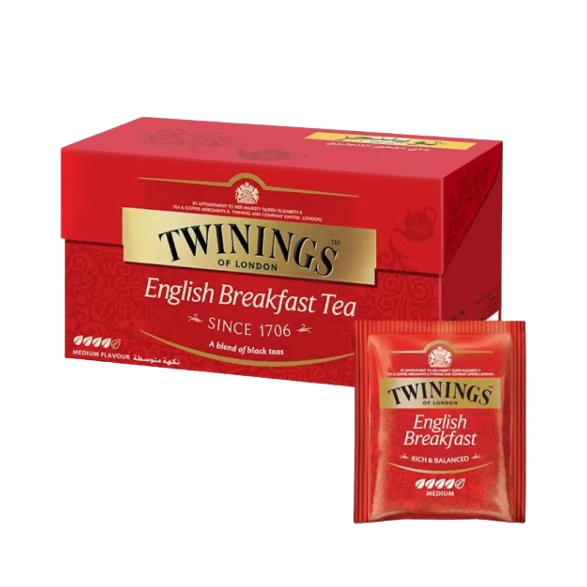 Twinings english breakfast tea (12x25's) Twinings