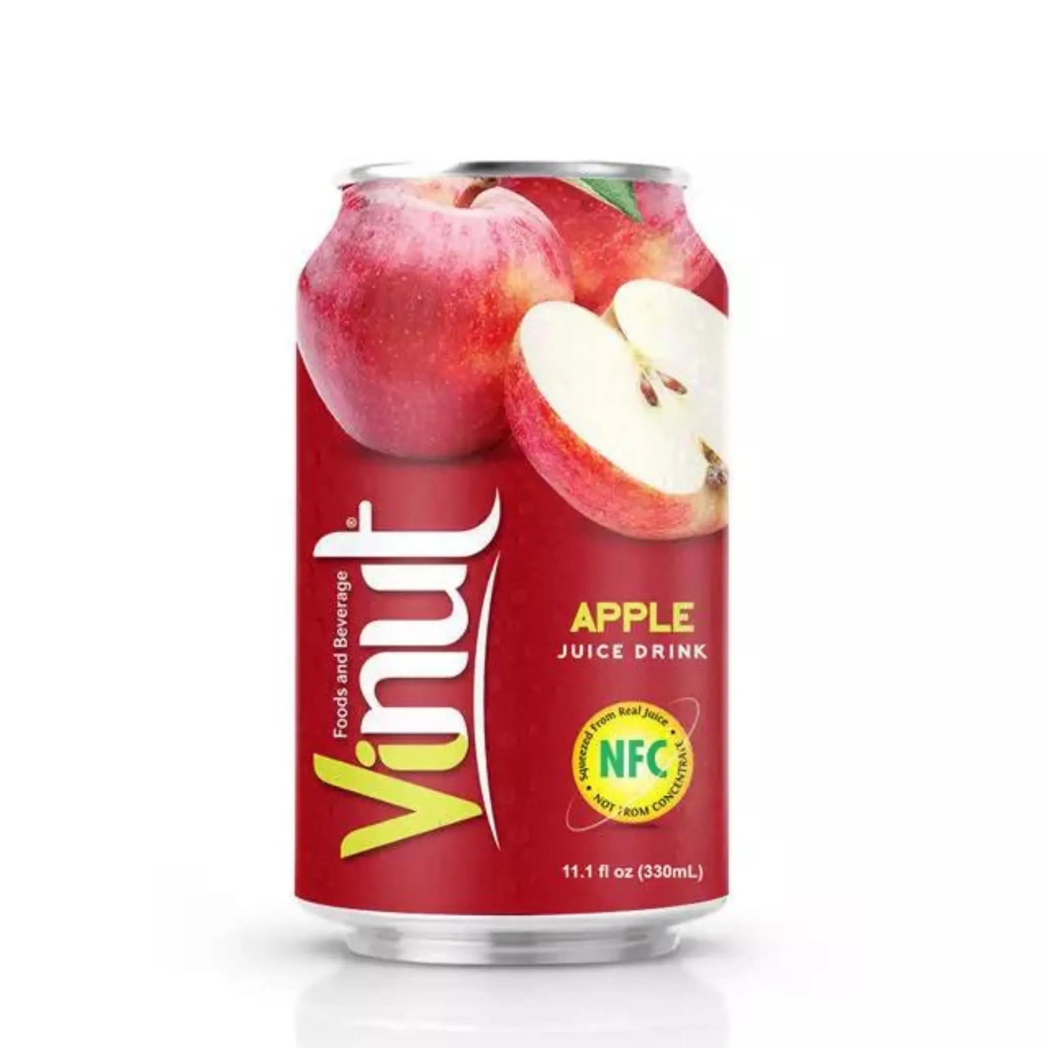 VINUT Fruit Juice-Apple (24 x 330ml) Marino.AE