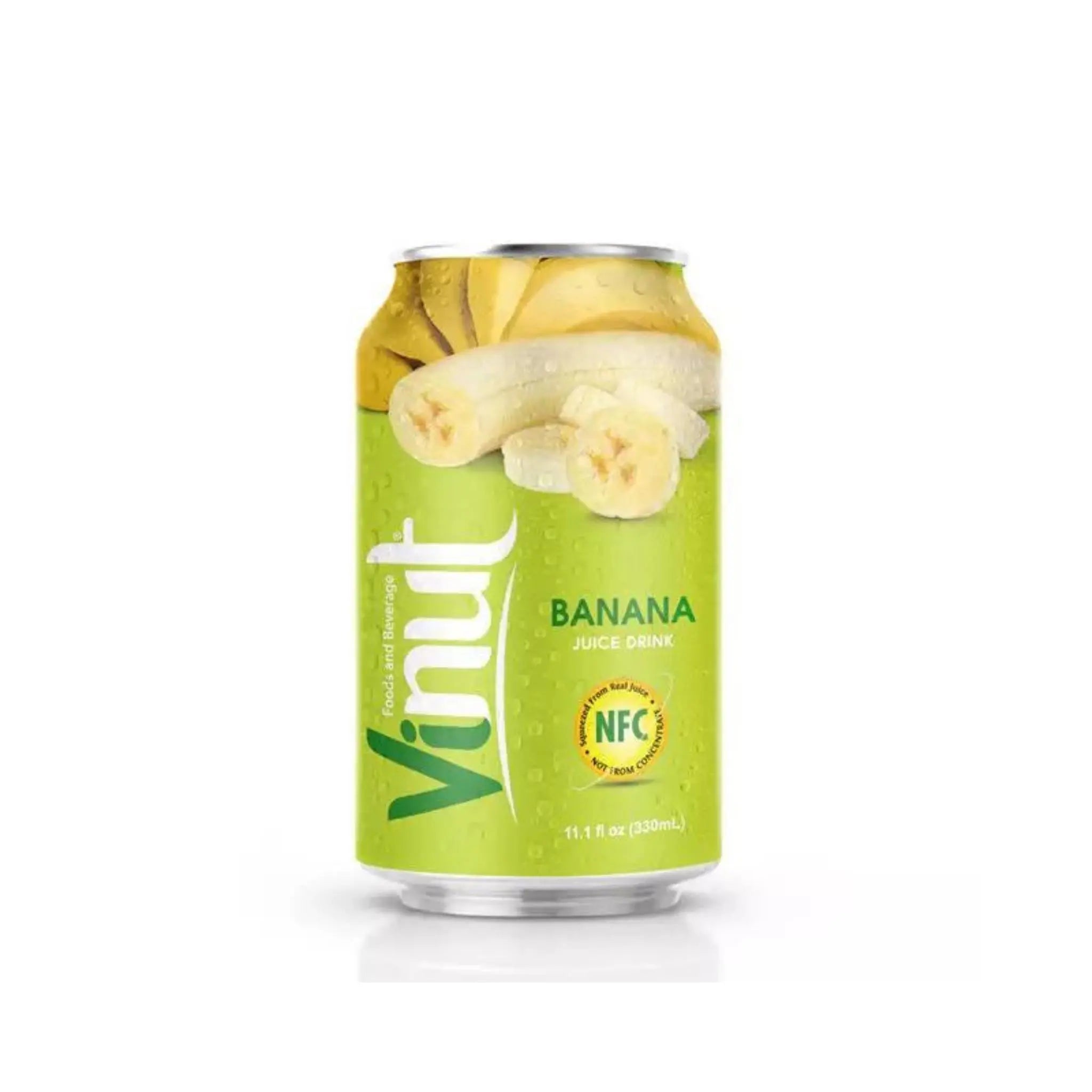 VINUT Fruit Juice-Banana (24 x 330ml) Marino.AE