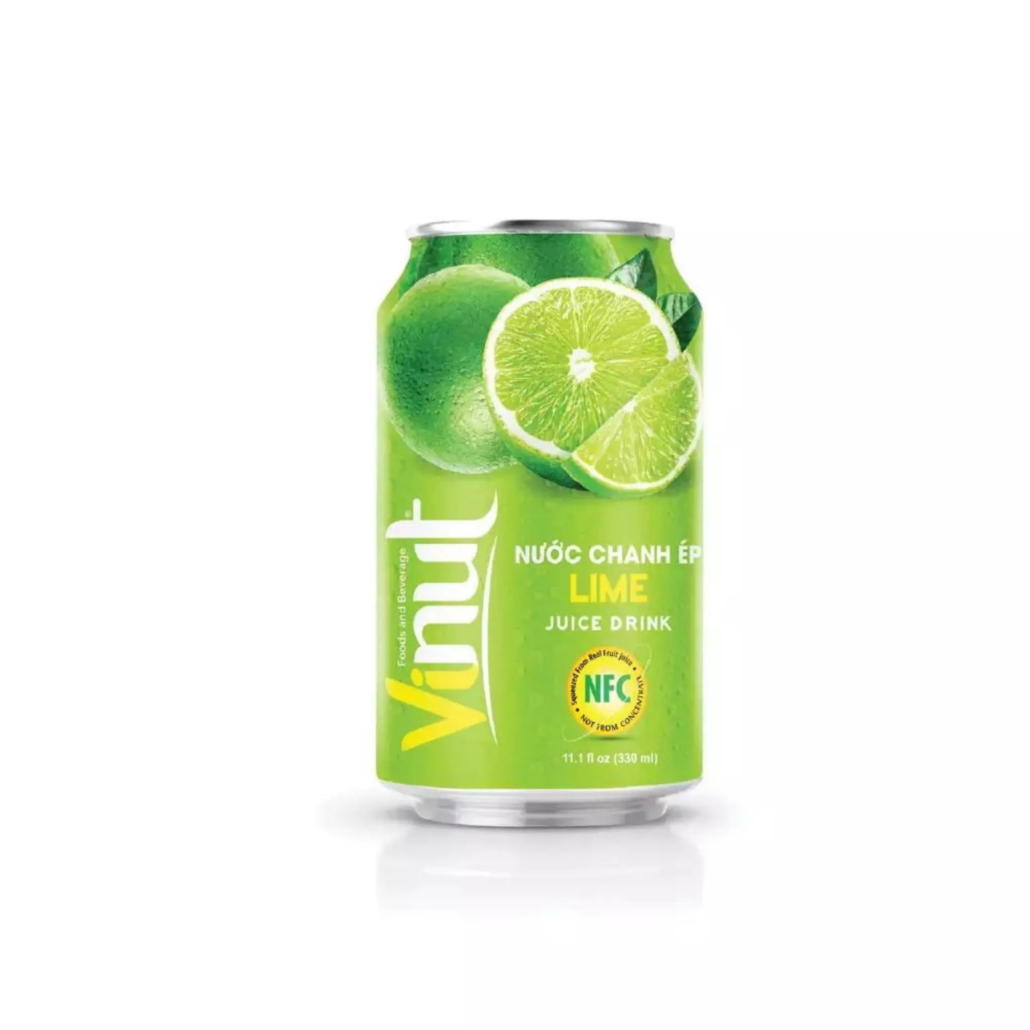 VINUT Fruit Juice-Lime (24 x 330ml) Marino.AE