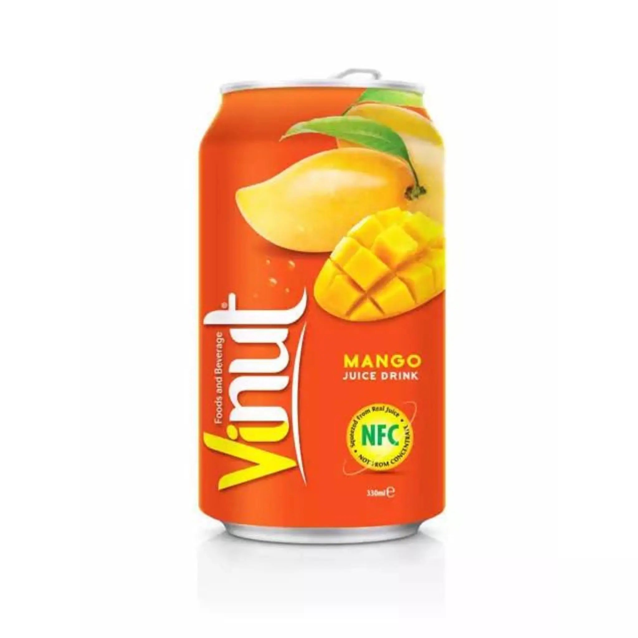 VINUT Fruit Juice-Mango (24 x 330ml) Marino.AE