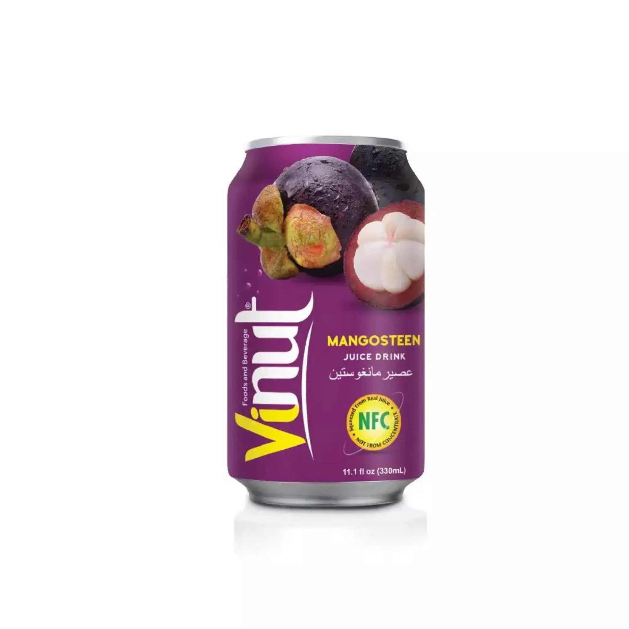 VINUT Fruit Juice-Mangosteen (24 x 330ml) Marino.AE