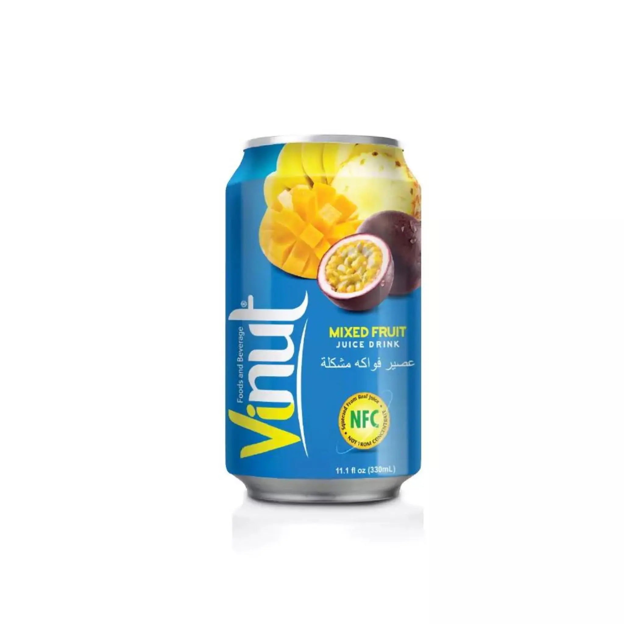 VINUT Fruit Juice-Mixed Fruit (24 x 330ml) Marino.AE