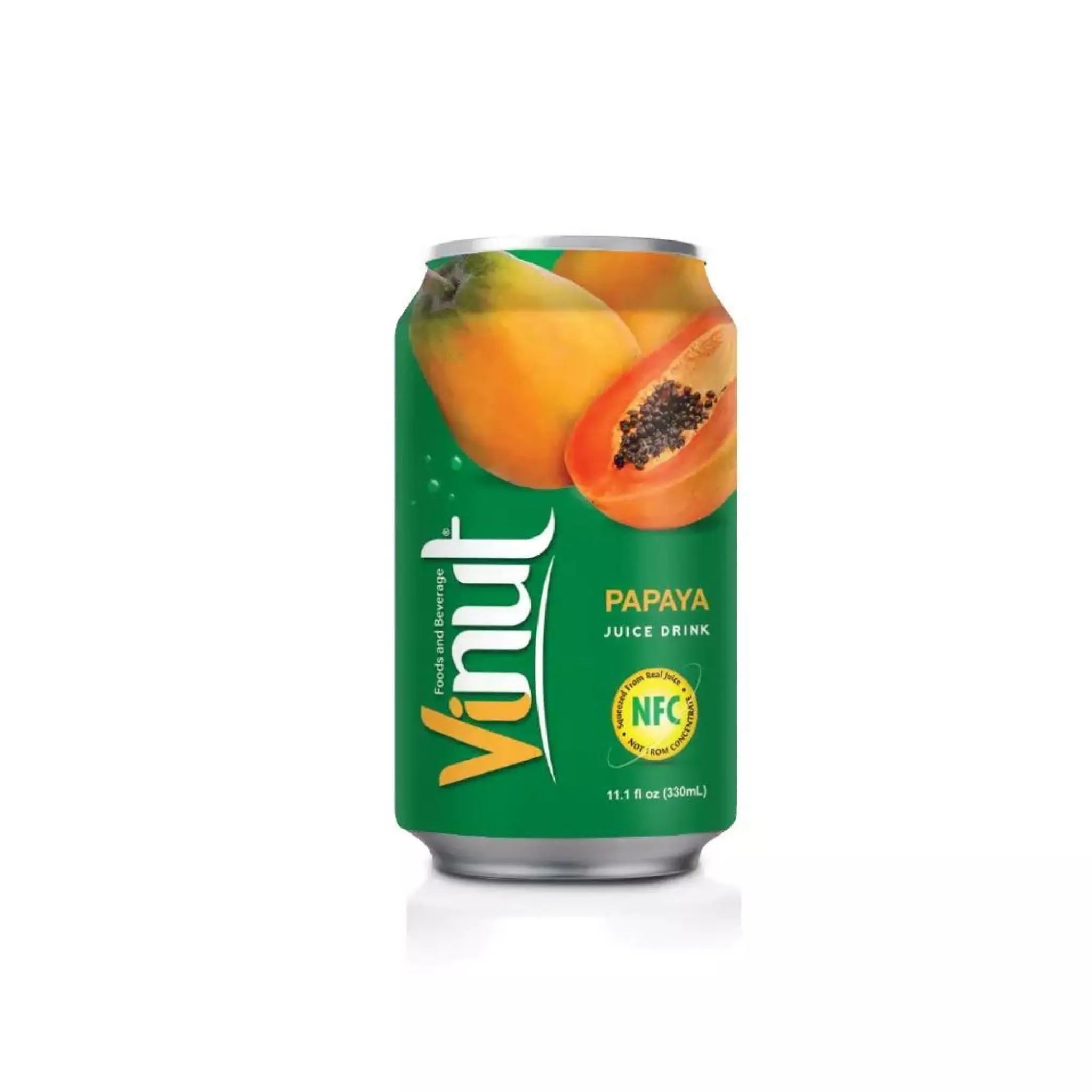 VINUT Fruit Juice-Papaya (24 x 330ml) Marino.AE
