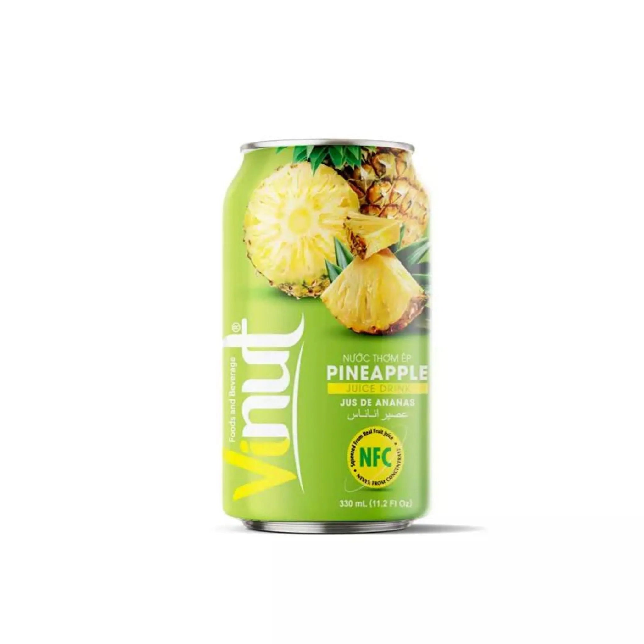 VINUT Fruit Juice-Pineapple (24 x 330ml) Marino.AE