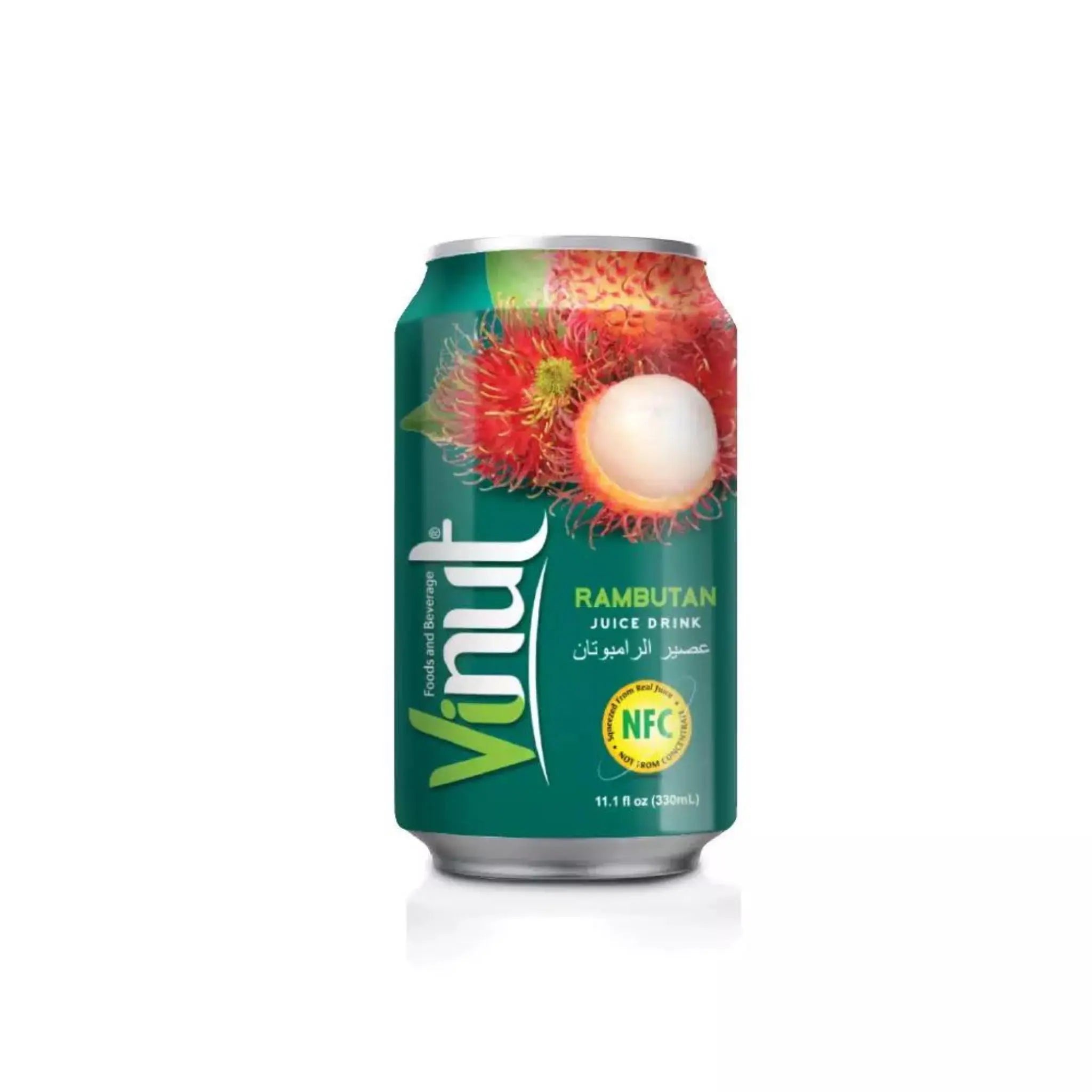 VINUT Fruit Juice-Rambutan (24 x 330ml) Marino.AE