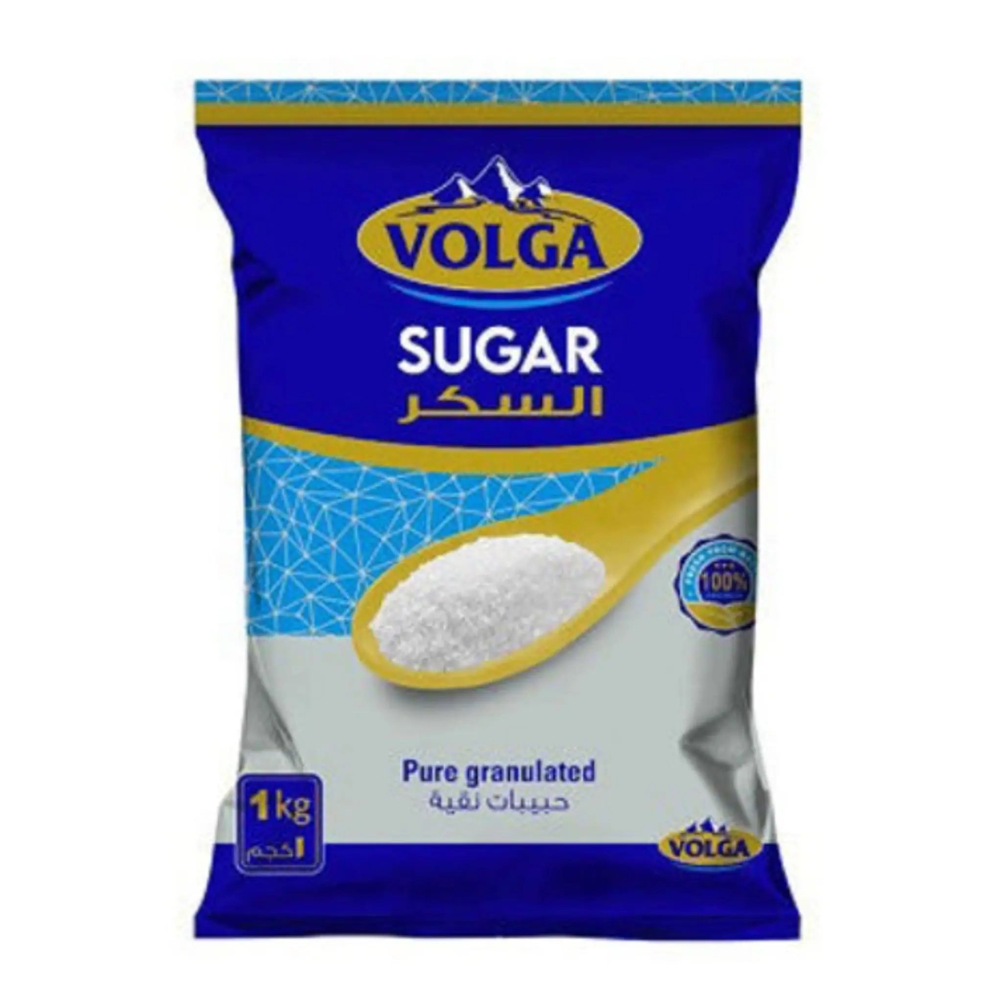 VOLGA Pure Granulated Sugar 2Kgx6 (1 carton) Marino.AE