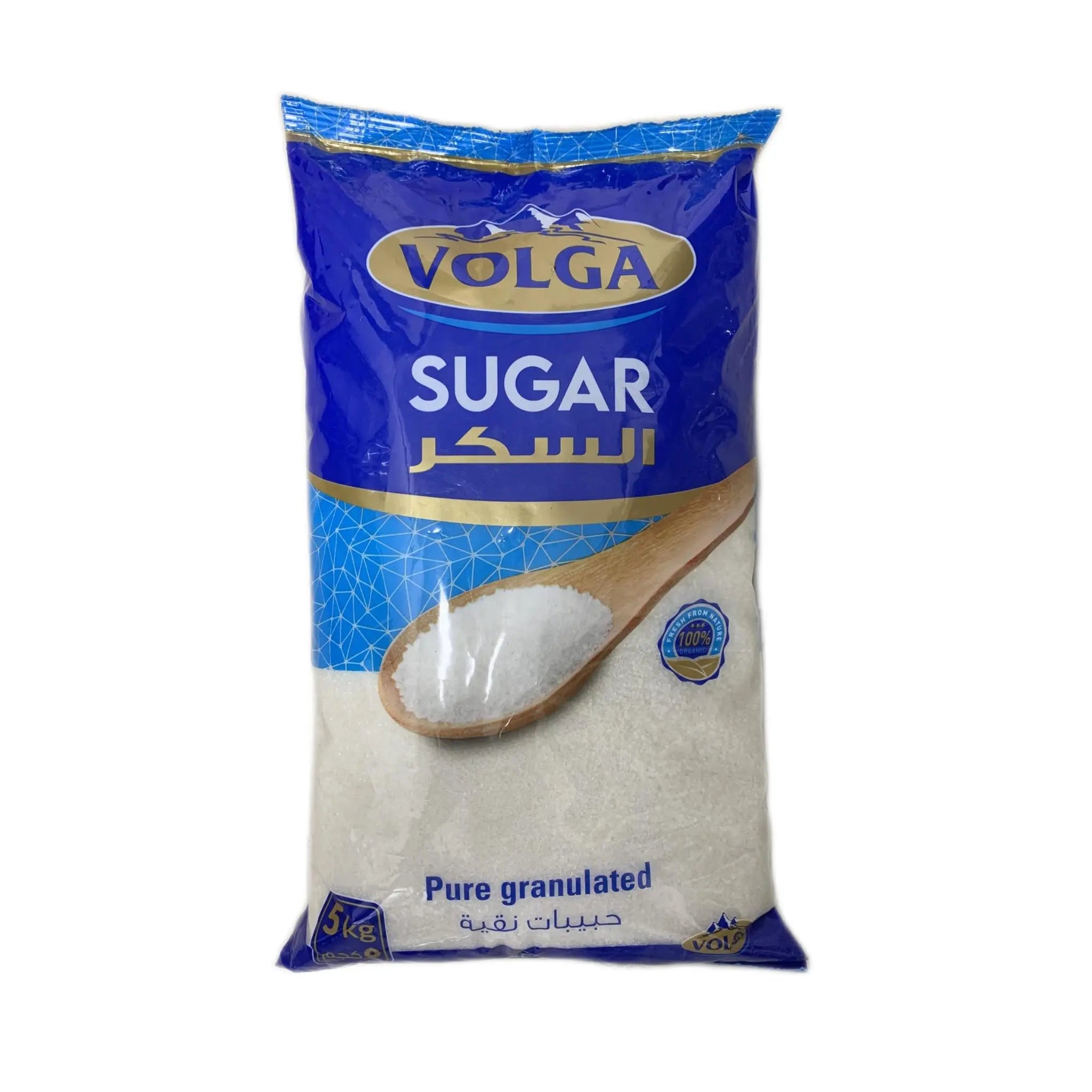 VOLGA Pure Granulated Sugar 5Kgx10 (1 Carton) Marino.AE