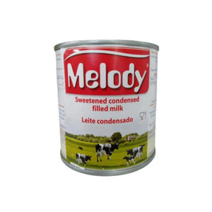 Melody Sweetened Condensed Milk w/ Vegetable Fat - 390gx48 (1 carton) Marino.AE