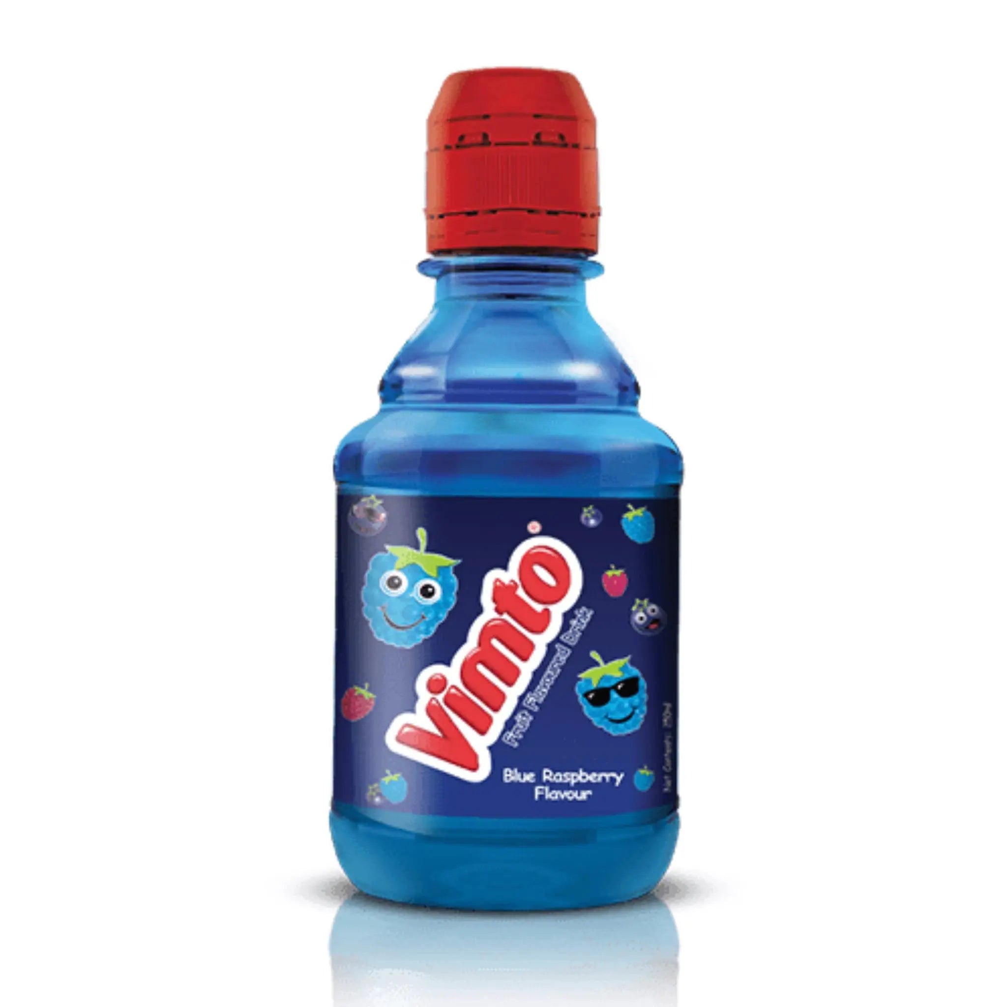Vimto Blue Raspberry Fruit Drink in Pet Bottle 250 ml - 24x250ml (1 carton) Marino.AE