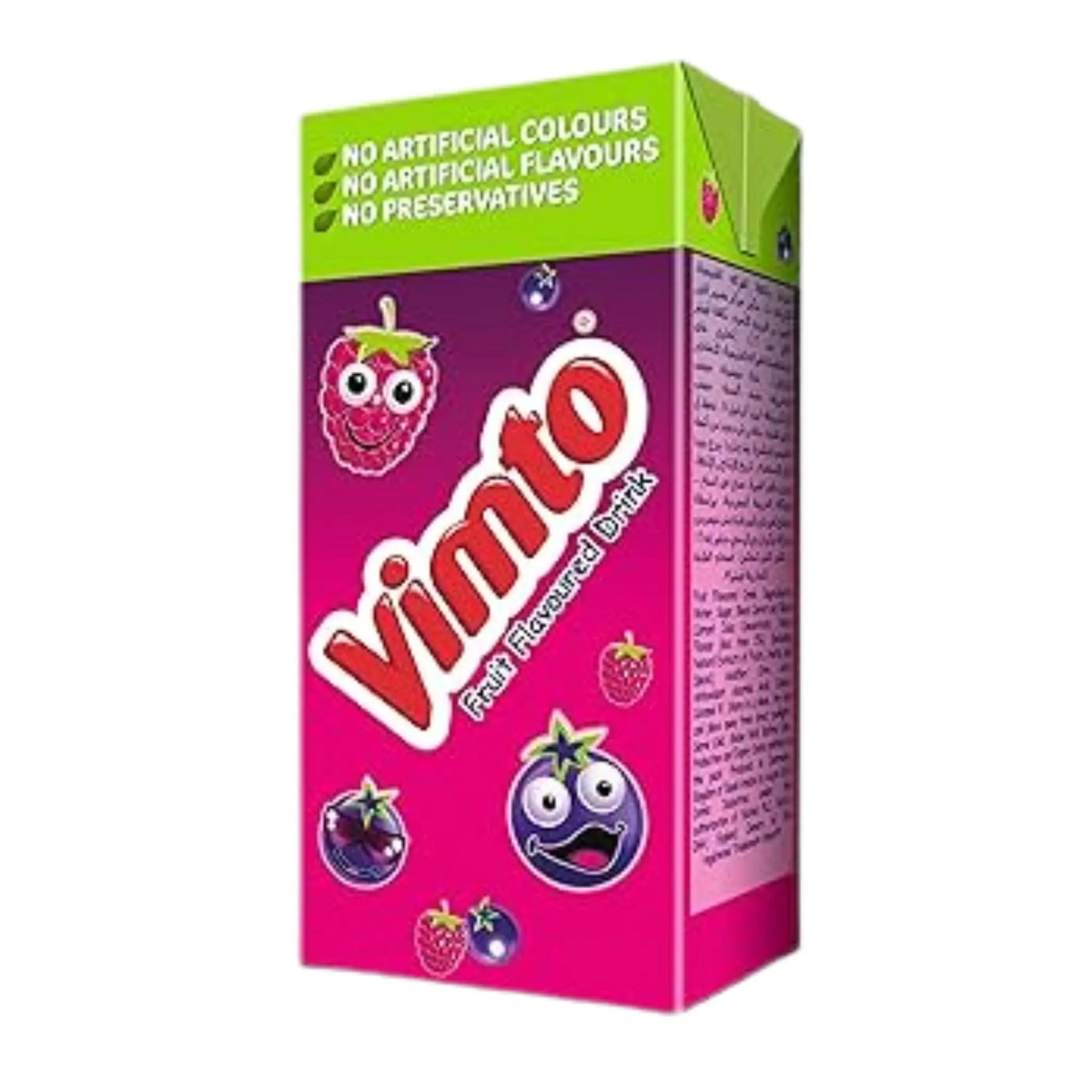 Vimto Fruit Flavoured Drink Tetra 250 ml - 27x250ml (1 carton) Marino.AE
