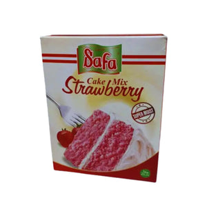 Zahrat Safa Cake Mix Strawberry - 500gx12 (1 carton) Marino.AE