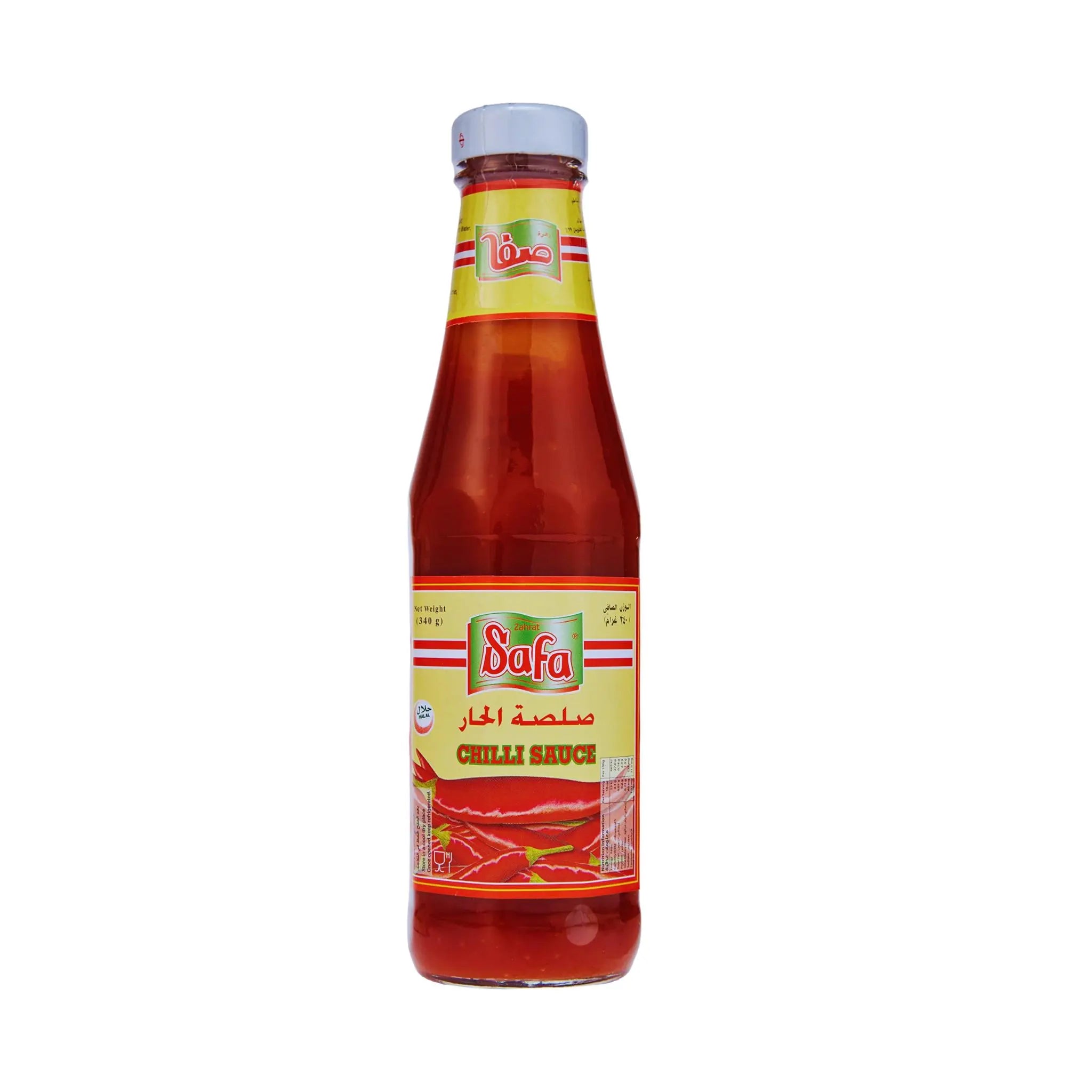 Zahrat Safa Chilli Sauce - 340gx24 (1 carton) Marino.AE