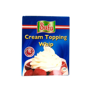 Zahrat Safa Cream Topping Whip - 78gx12 (1 carton) Marino.AE