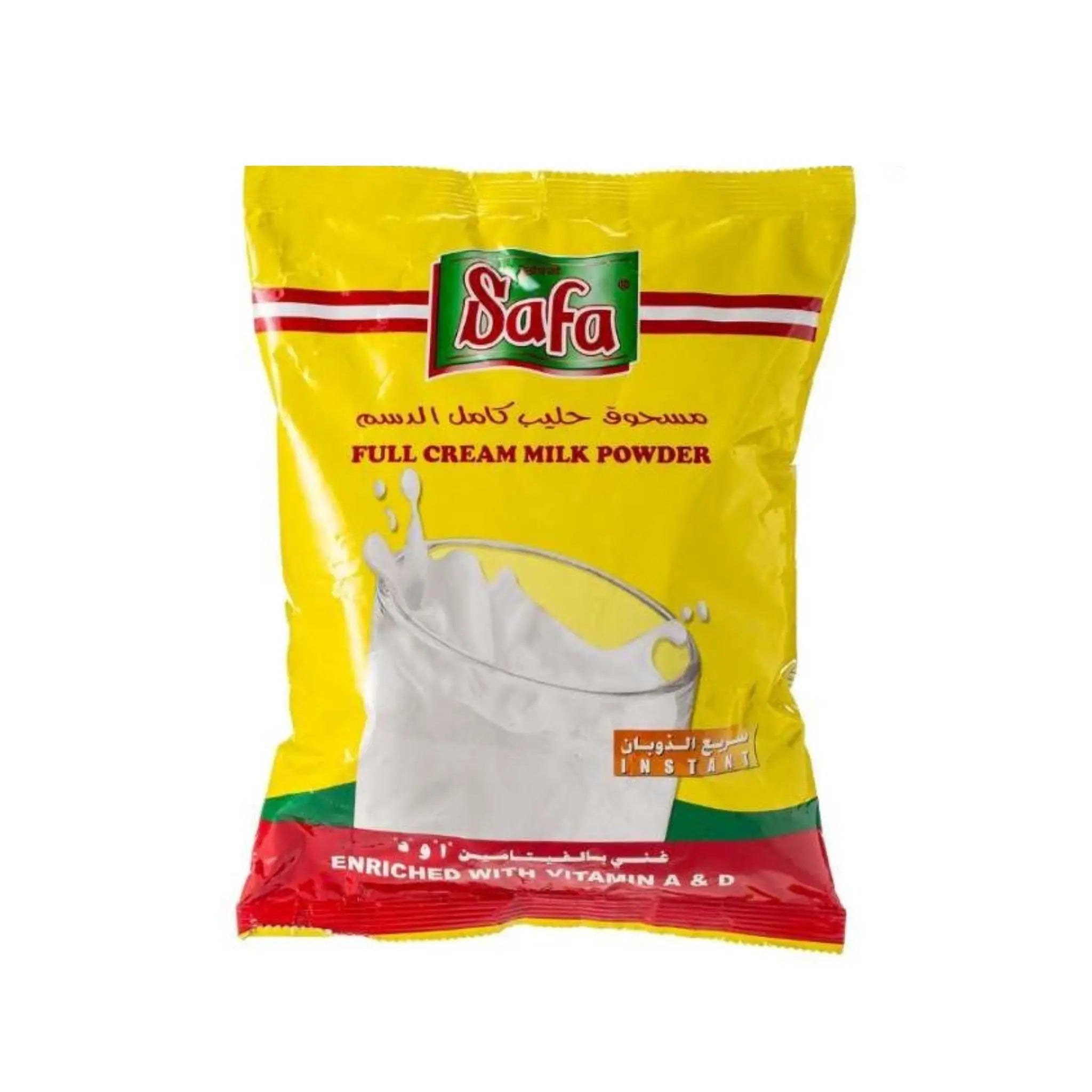 Zahrat Safa Full Cream Instant Milk Powder Pouch - 900gx12 (1 carton) - Marino.AE