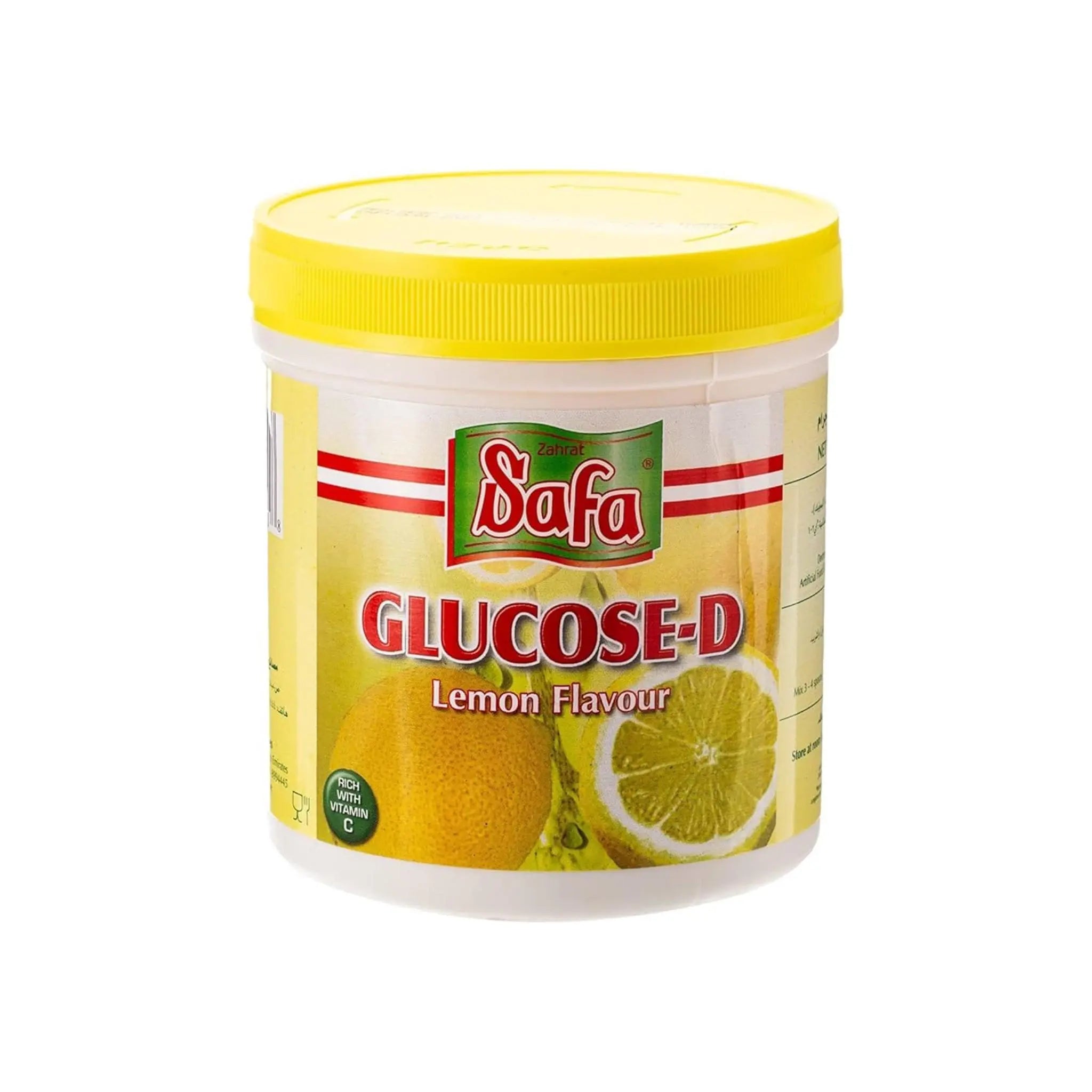 Zahrat Safa Glucose-D Lemon Drink - 24X450G (1 carton) - Marino.AE