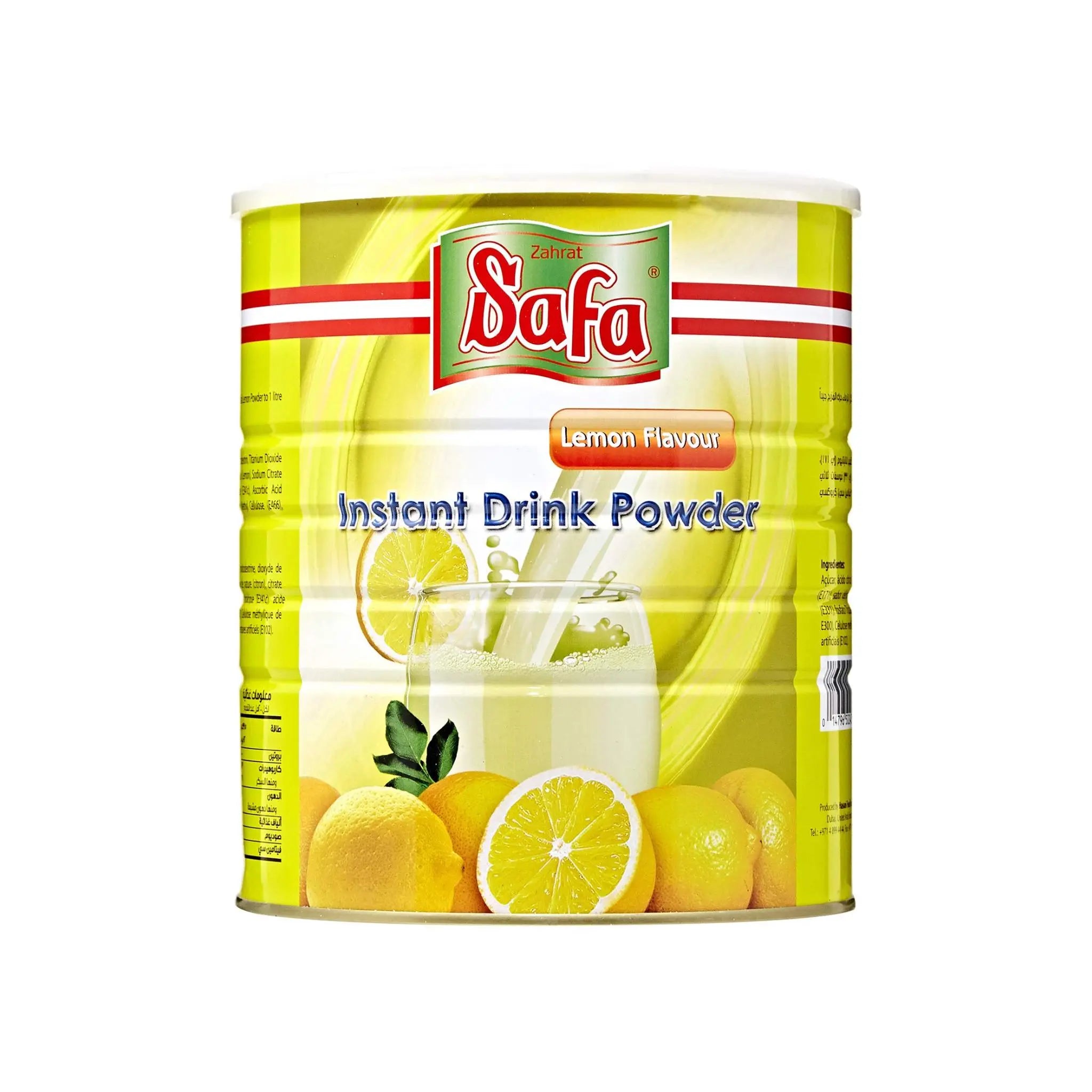 Zahrat Safa Instant Drink Tin Can Lemon - 900gx15 (1 carton) - Marino.AE