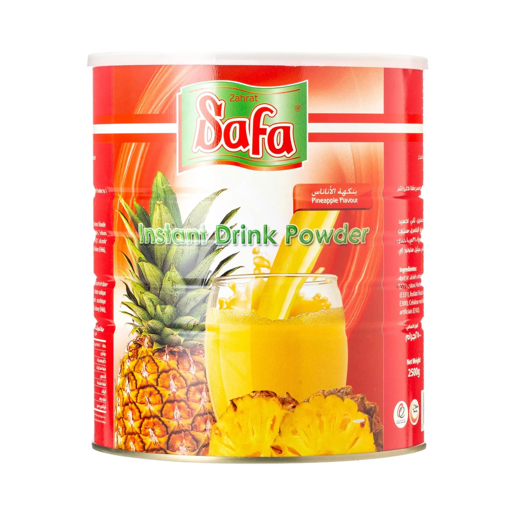 Zahrat Safa Instant Drink Tin Can Pineapple - 2.5kgx6 (1 carton) - Marino.AE