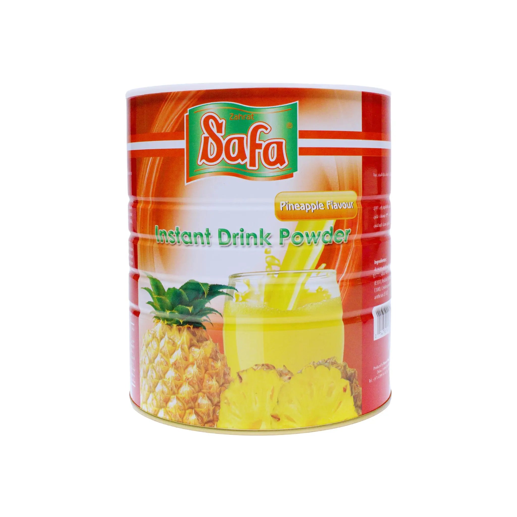 Zahrat Safa Instant Drink Tin Can Pineapple - 900gx15 (1 carton) - Marino.AE