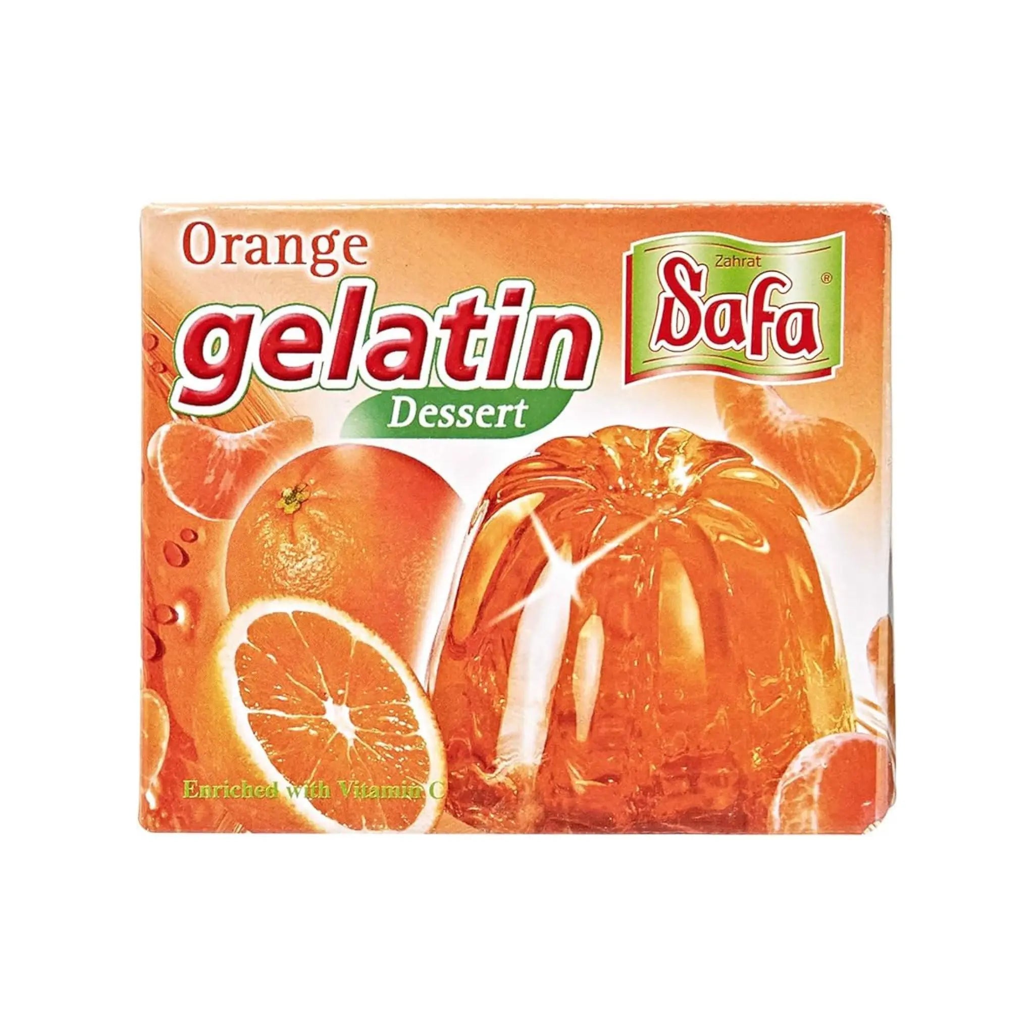 Zahrat Safa Jelly Orange - 75gx48 (1 carton) - Marino.AE