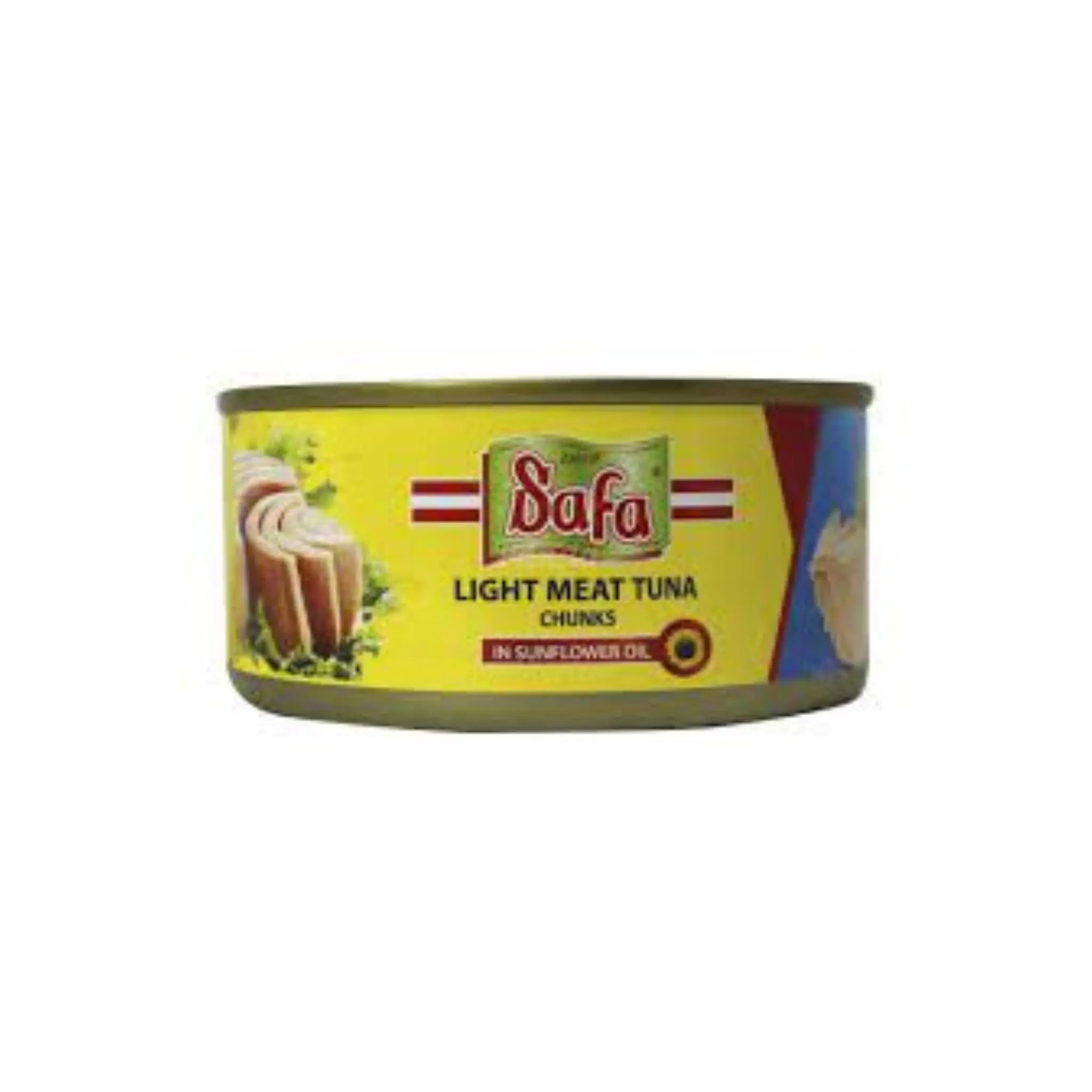 Zahrat Safa Light Meat Tuna Chunks in Sunflower Oil - 185gx48 (1 carton) Marino.AE