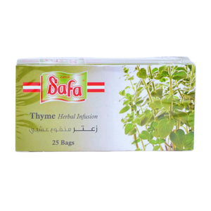 Zahrat Safa Thyme Herbal Infusion - 2gx25x36 (1 carton) Marino.AE