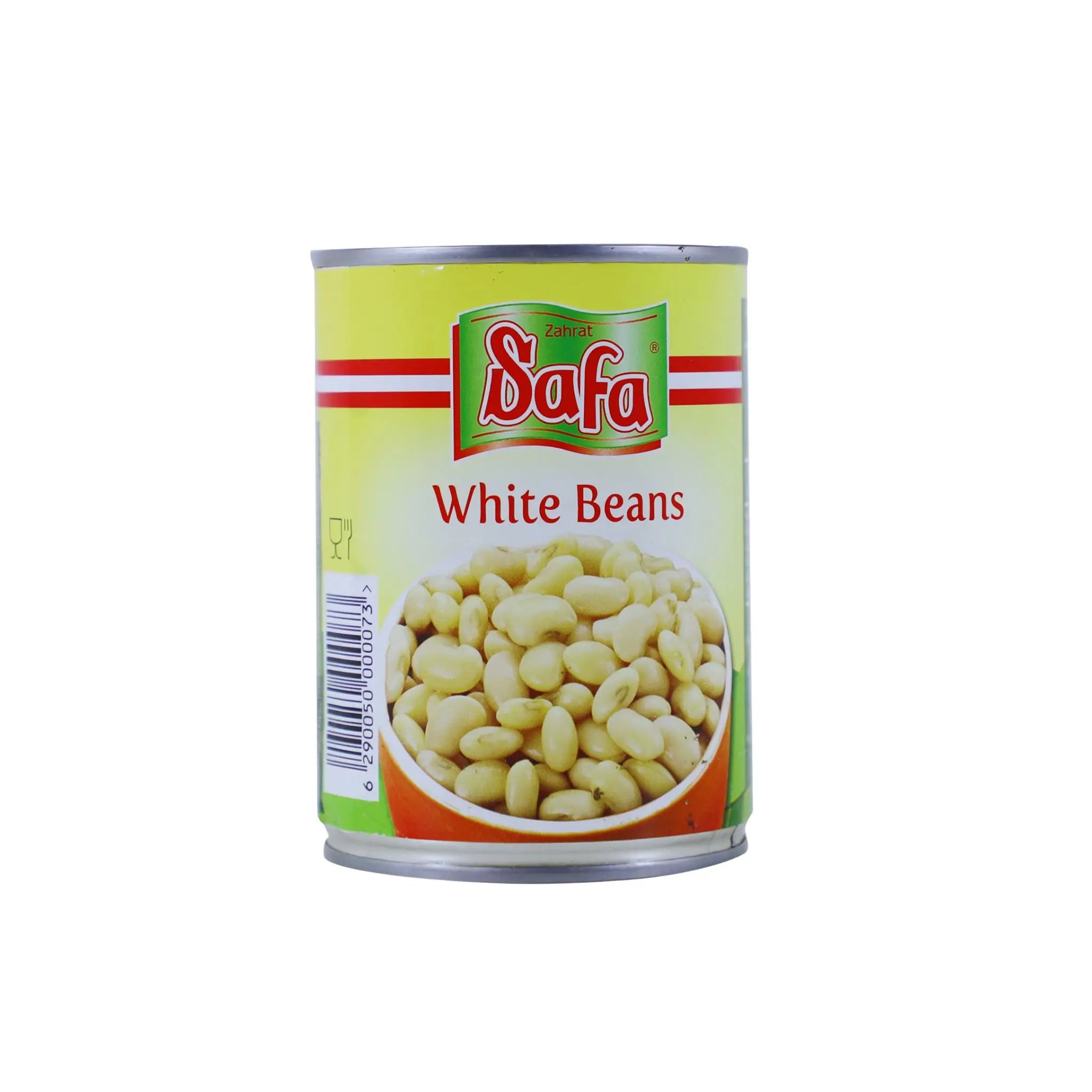 Zahrat Safa White Beans - 400gx24 (1 carton) Marino.AE